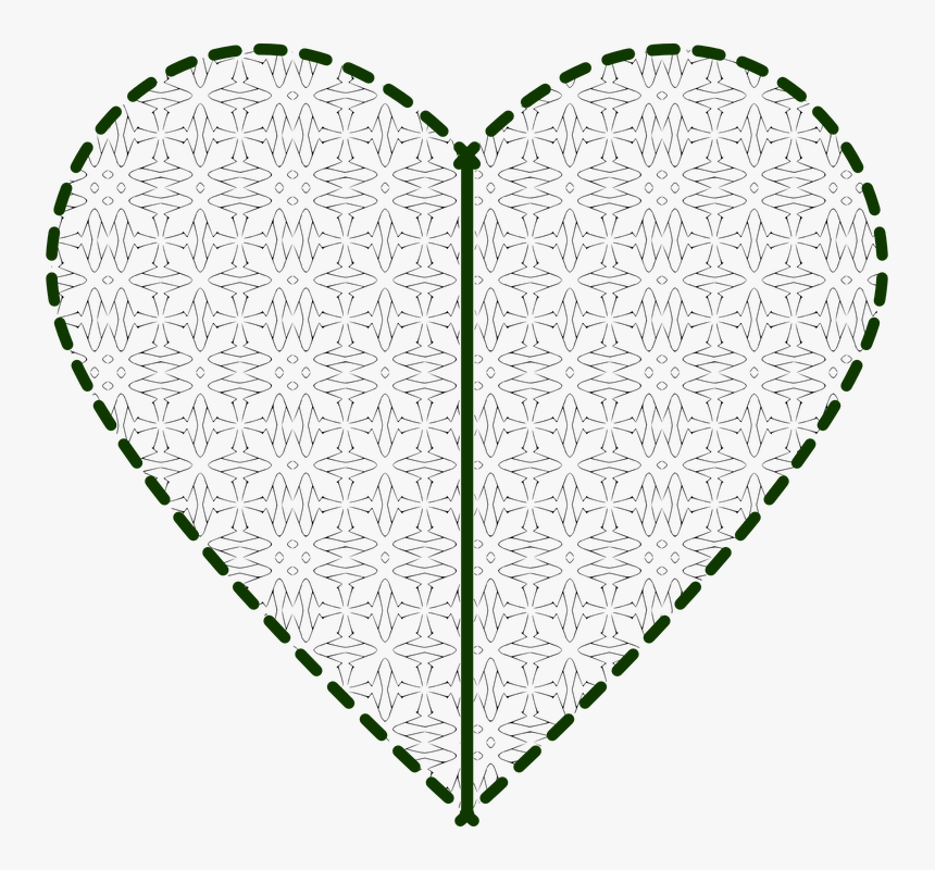 Patchwork Heart, HD Png Download