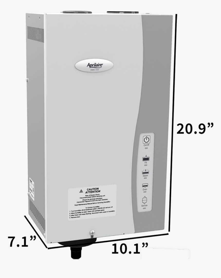 Aprilaire 801 Modulating Steam Humidifier - Aprilaire Steam Humidifier, HD Png Download