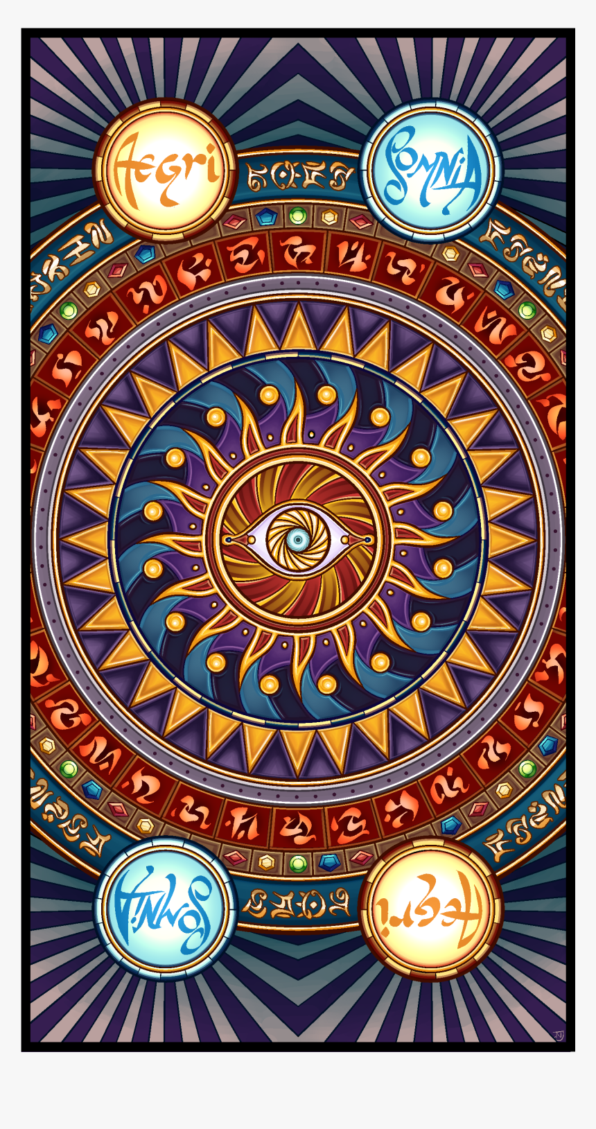 Somnian Tarot - Card Back - Maori Patterns, HD Png Download