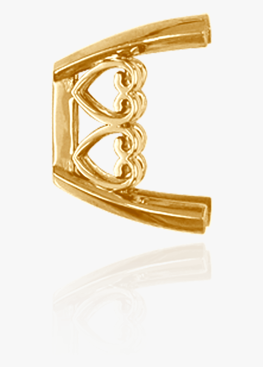 Four Prong Emerald Shape Heart Design Fancy Settings - Emblem, HD Png Download