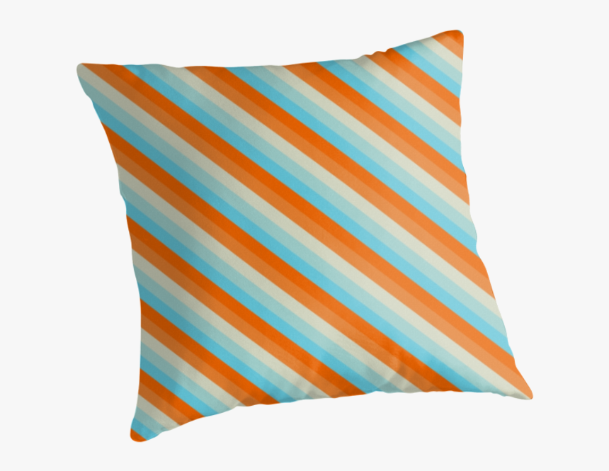 Diagonal Stripe Pattern Png - Cushion, Transparent Png