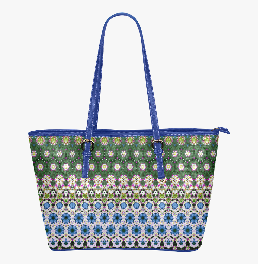Abstract Ethnic Floral Stripe Pattern Countrystyle - Handbag, HD Png Download