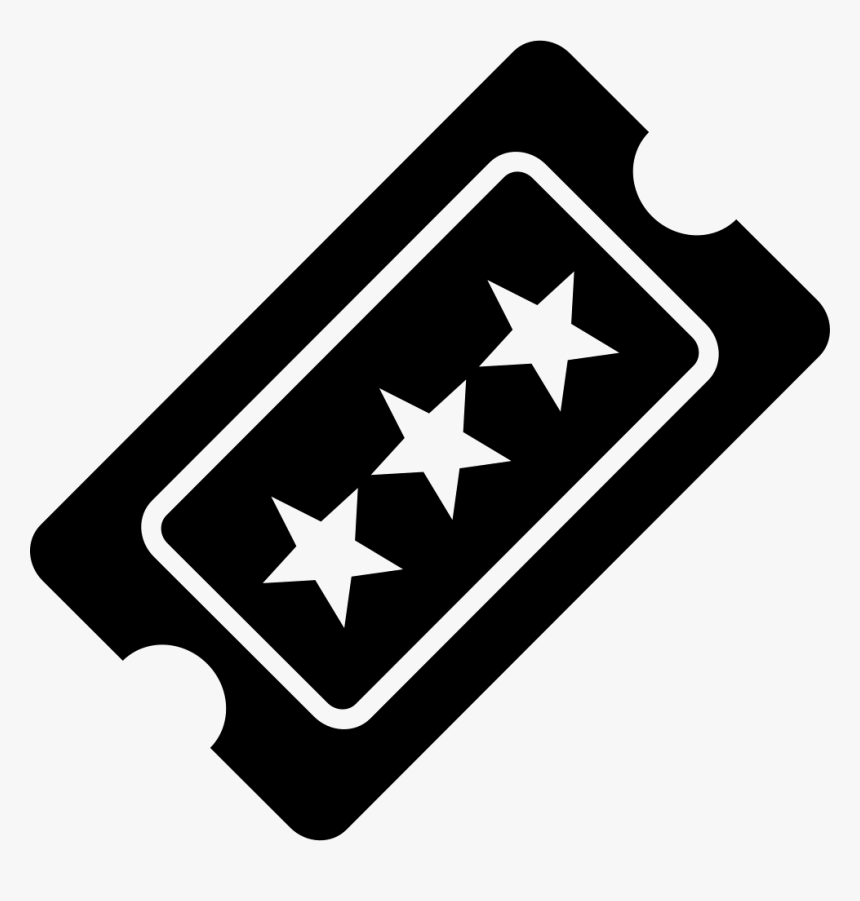 Admission Ticket - Movie Ticket Icon Png, Transparent Png