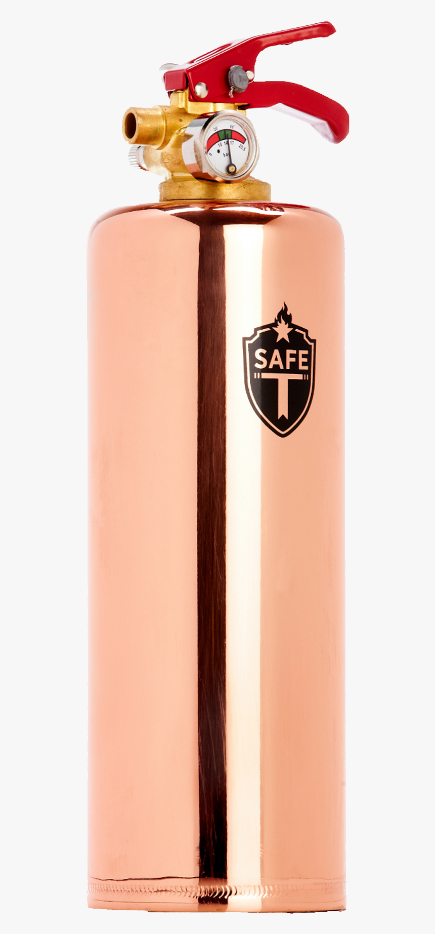 Luxury Fire Extinguisher Copper - Brandblusser Design, HD Png Download