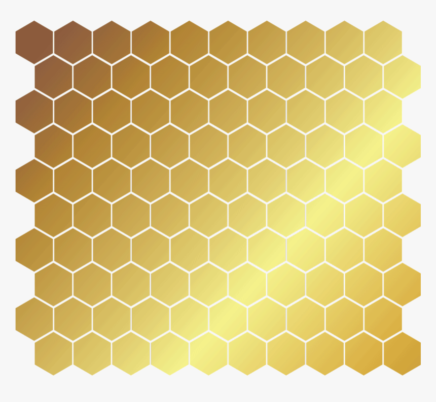 Mosaic Tiles Hexagon Mosaic Black, HD Png Download