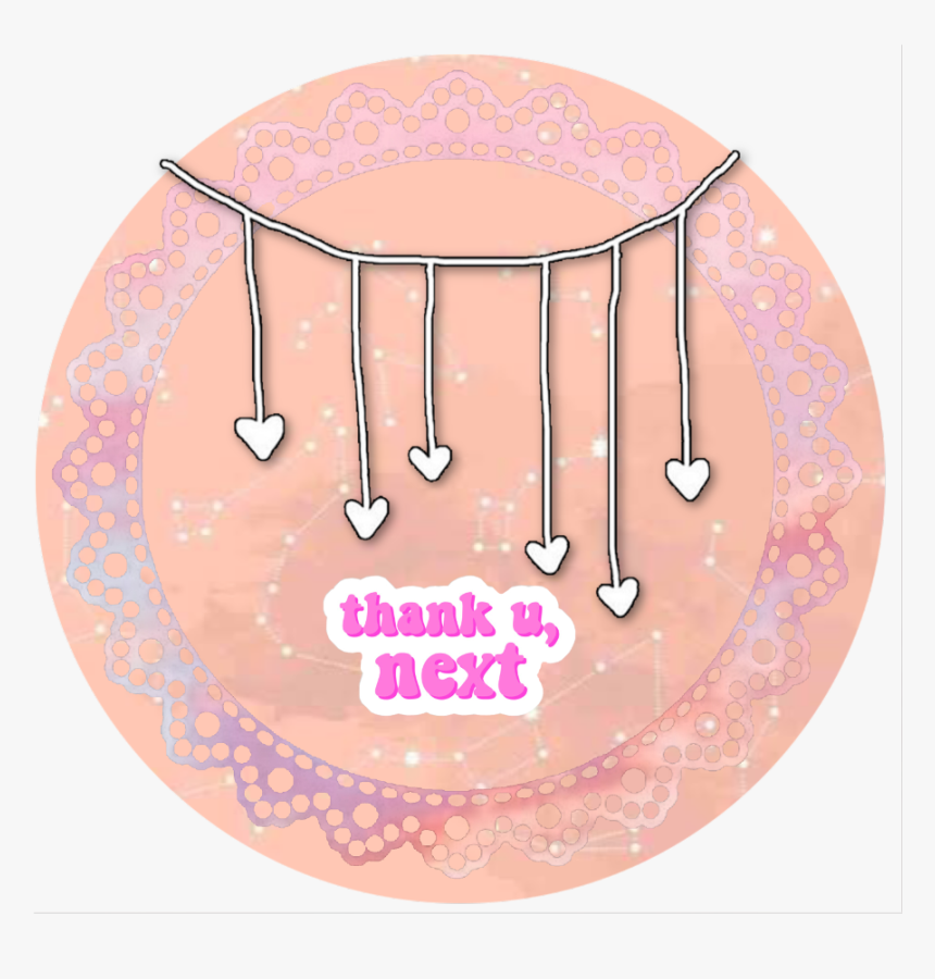 #icon #arianagrande #lyrics #thank #you #next - Illustration, HD Png Download