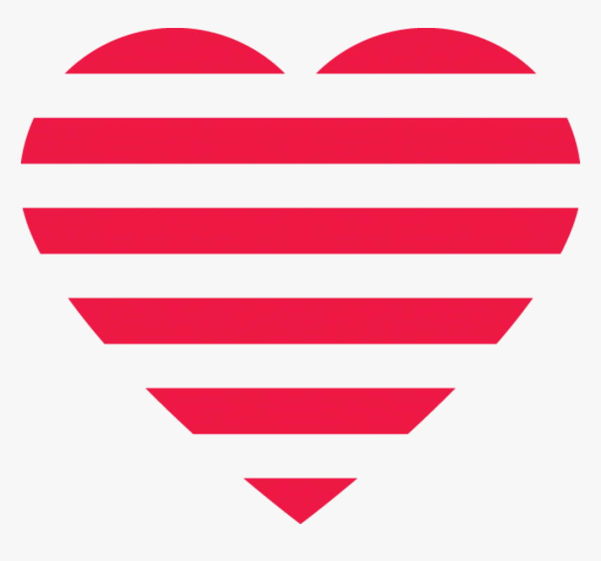 Red Lines Heart Png Image - Antalya Turizm Fuarı Logo, Transparent Png