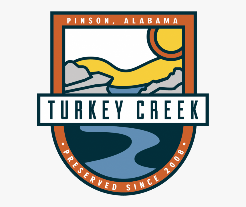 Turkey Lifting Weights Clipart Graphic Tcnp Blog And - Turkey Creek Nature Preserve Logo, HD Png Download