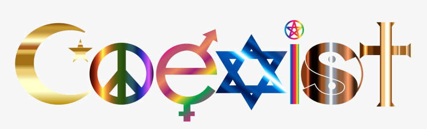 This Free Icons Png Design Of Coexist Ornate , Png - Graphic Design, Transparent Png