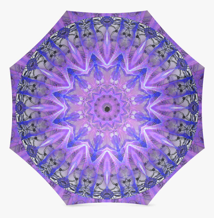 Abstract Plum Ice Crystal Palace Lattice Lace - Umbrella, HD Png Download