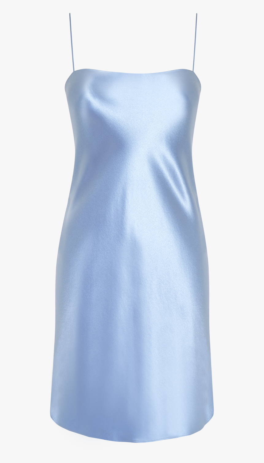 The Rachel - Blue Silk Dress, HD Png Download