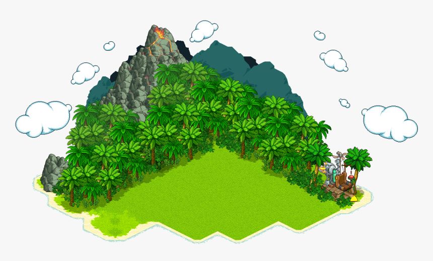 Playa Hl - Transparent Habbo Beach, HD Png Download