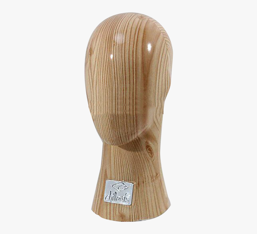 Wig Display Natural Wood Color Hot Sale Head Model - Hardwood, HD Png Download