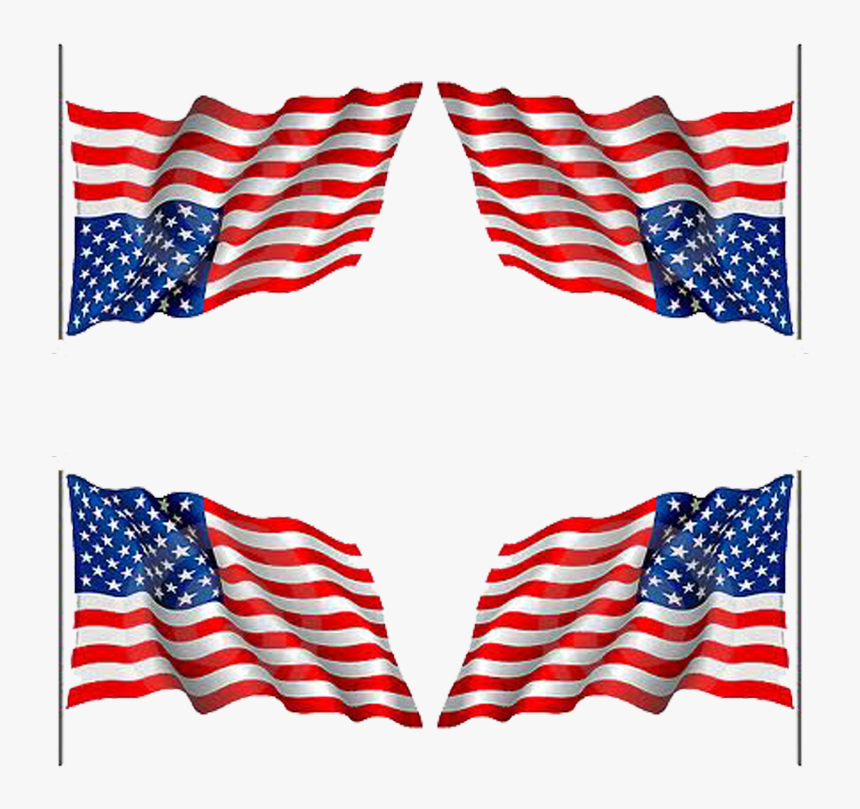 Bandera De Estados Unidos Oleando , Png Download - Us Flag Waving, Transparent Png