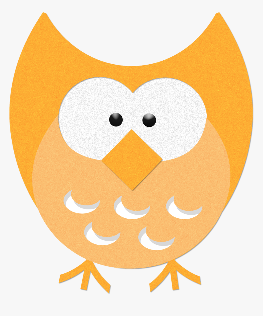 Cute Owl Silhouette Clip Art - Owl, HD Png Download
