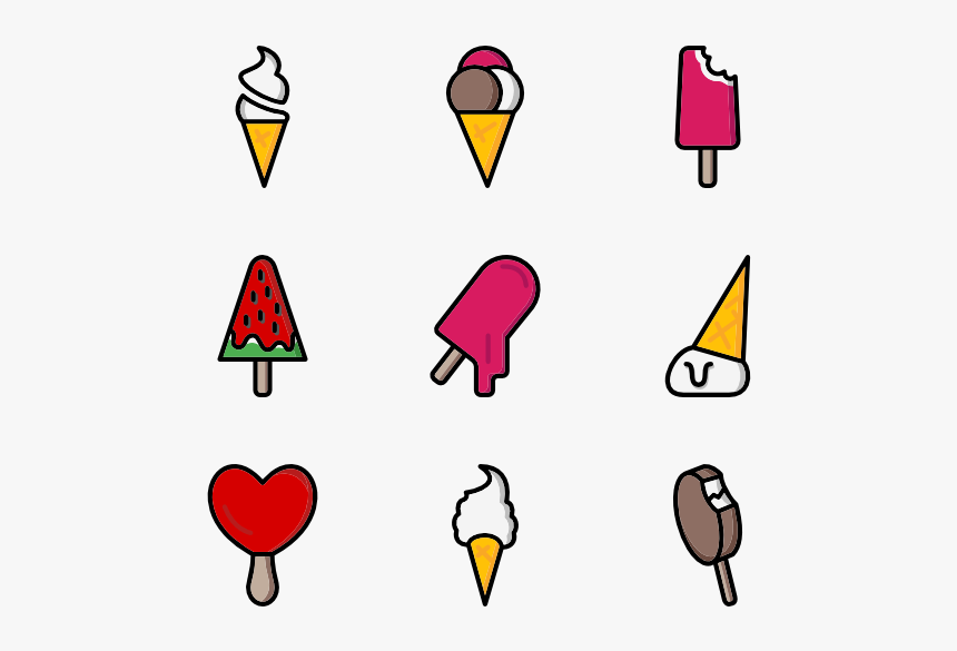 334052 Ice Cream - Ice Cream Icon Free, HD Png Download