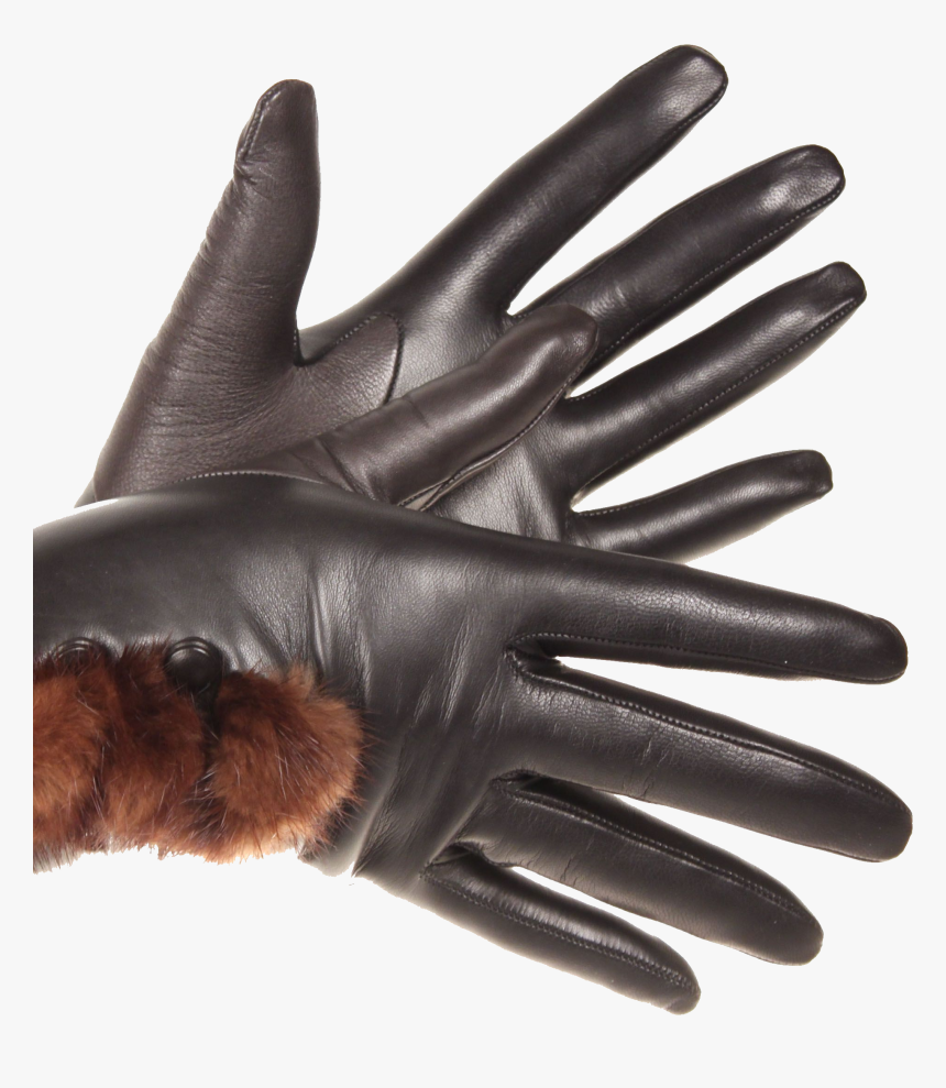 Leather Gloves - Glove, HD Png Download
