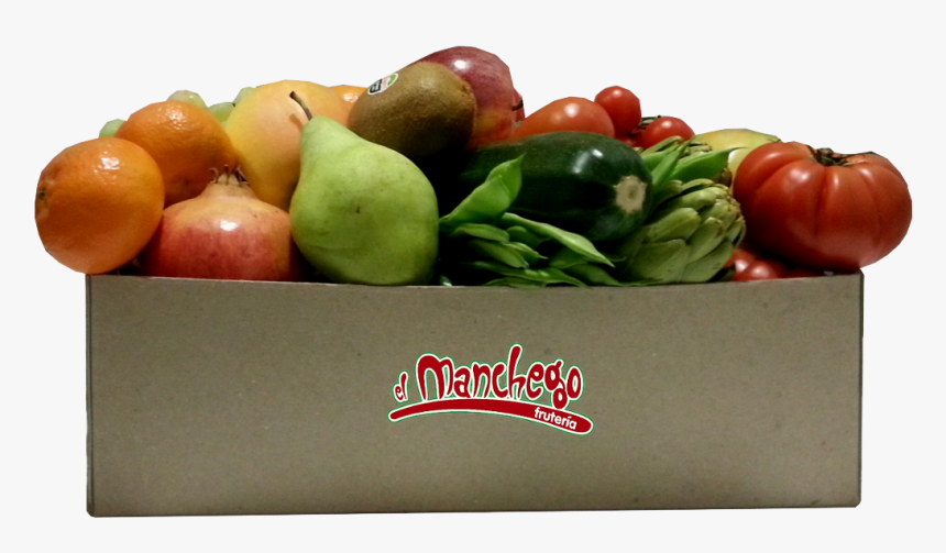 Caja De Fruta Y Verdura Frutería El Manchego - Vegetable, HD Png Download