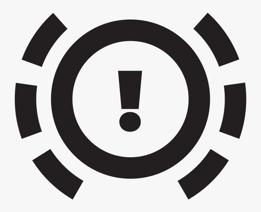 Exclamation - Bremsebelegg Varsel, HD Png Download