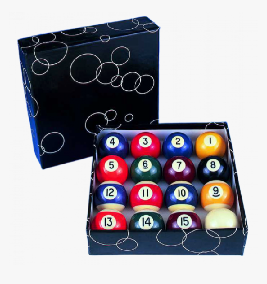 Aramith Pool Balls Black Box, HD Png Download