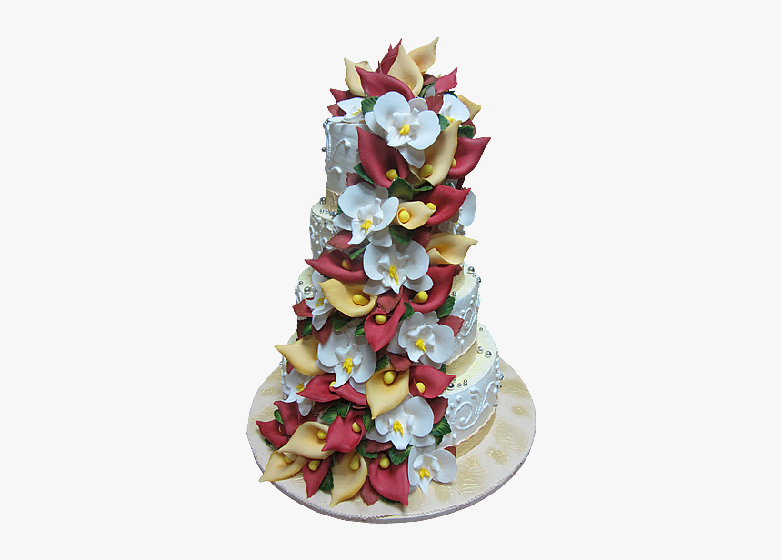 Wedding Cake Png Free Image Download - Garden Roses, Transparent Png