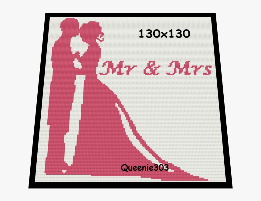 Wedding Couple Mr And Mrs - Poster, HD Png Download