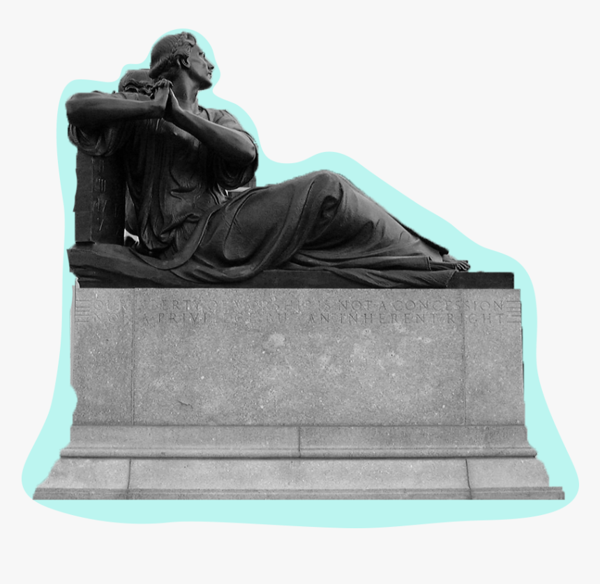 Oscar Straus - Statue, HD Png Download