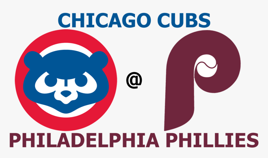 76kib, 1000x500, Cubs @ Phillies - Chicago Cubs, HD Png Download