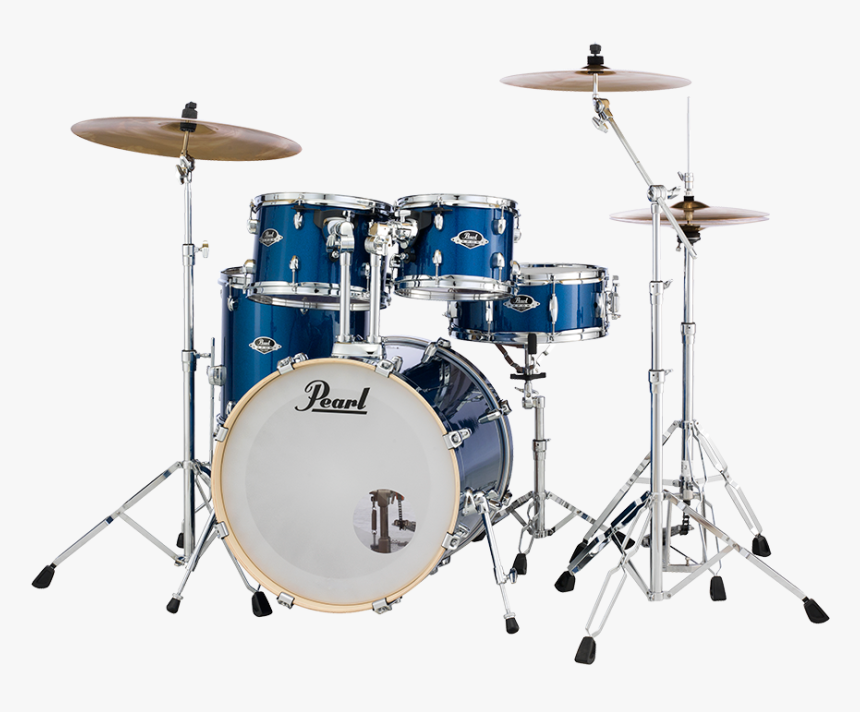 Pearl Export Series Drumset Blue - Drum Pearl Exx Burgundy #760, HD Png Download