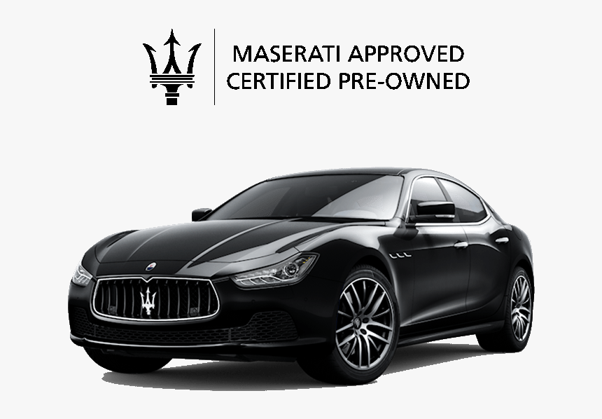 Cpo Vehicles - Car Png Maserati, Transparent Png