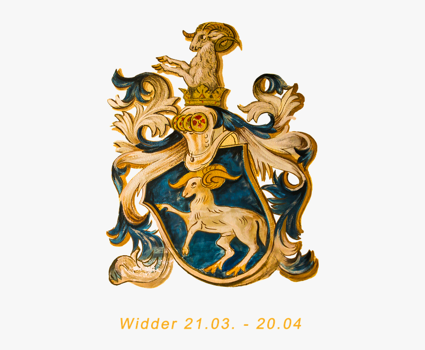 File - Berbec-zodiac - Aries Coat Of Arms, HD Png Download