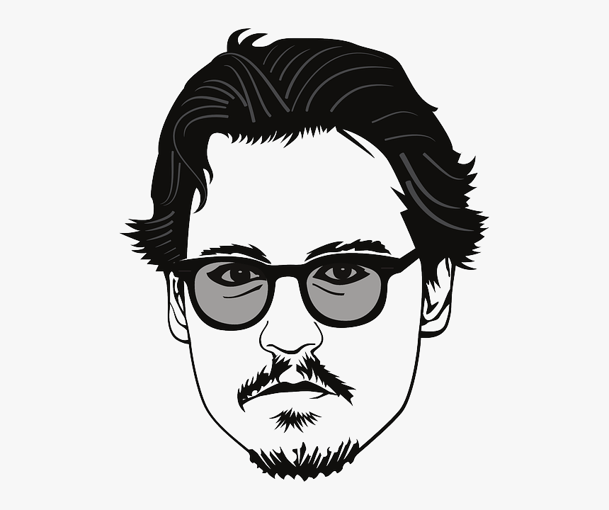 5 Inspirational Quotes By Johnny Depp - Johnny Depp Clipart, HD Png Download