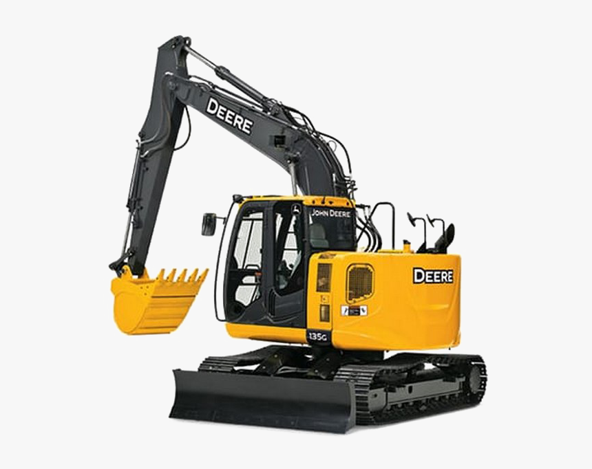 Excavator Download Transparent Png Image - John Deere 138 Excavator, Png Download