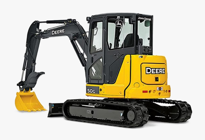 Excavator Download Png Image - John Deere 50 Excavator, Transparent Png