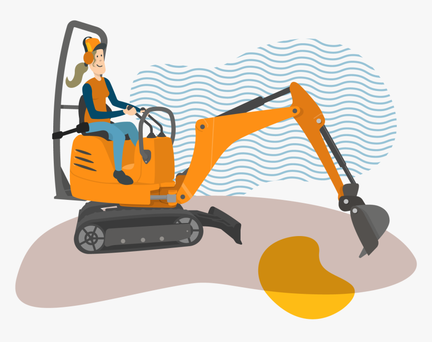 Pelleteuse - Bruder Jcb Micro Excavator 8010 Cts, HD Png Download