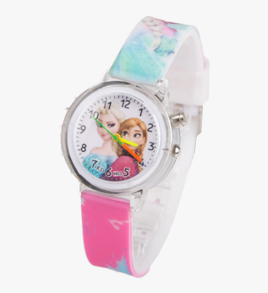 Frozen Elsa And Anna Style Flashing Lights Rose Pink - Frozen, HD Png Download