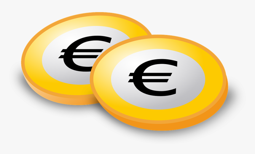 Euro Png Images Hd - Euro Coin Clipart, Transparent Png
