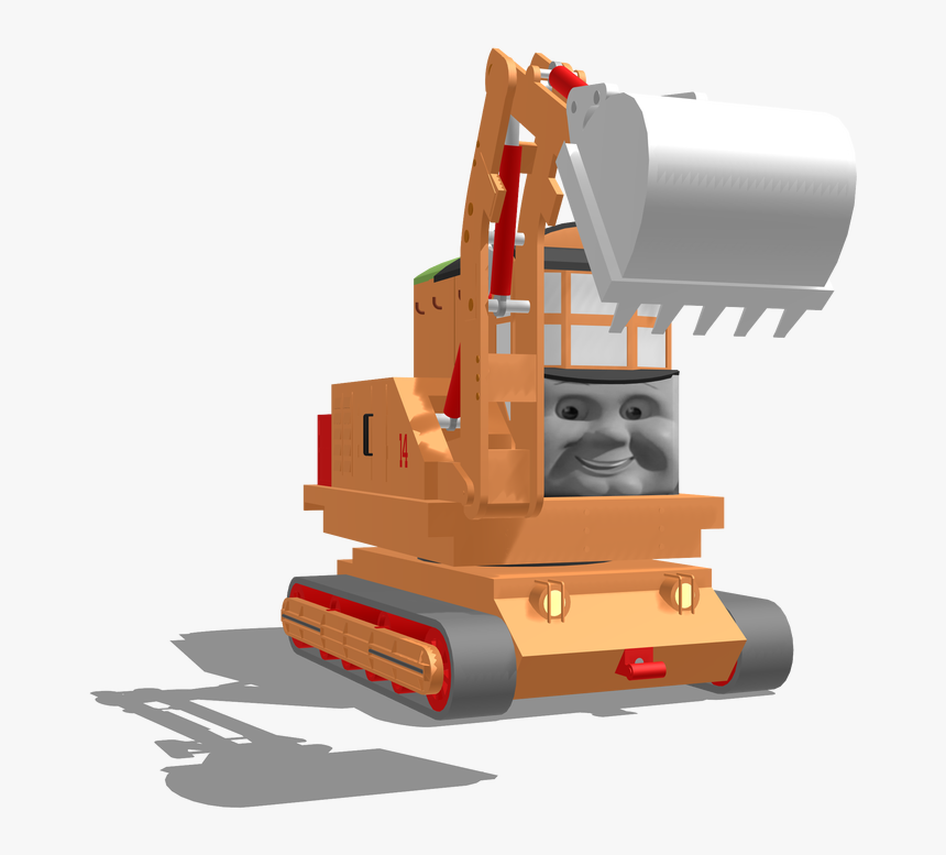 The Railways Of Crotoonia Wiki - Excavator, HD Png Download