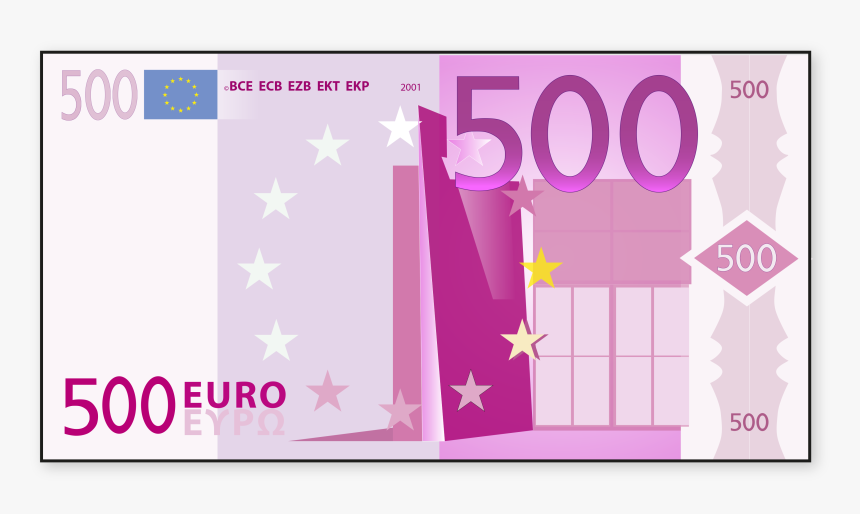 Thumb Image - 500 Euro Note Png, Transparent Png