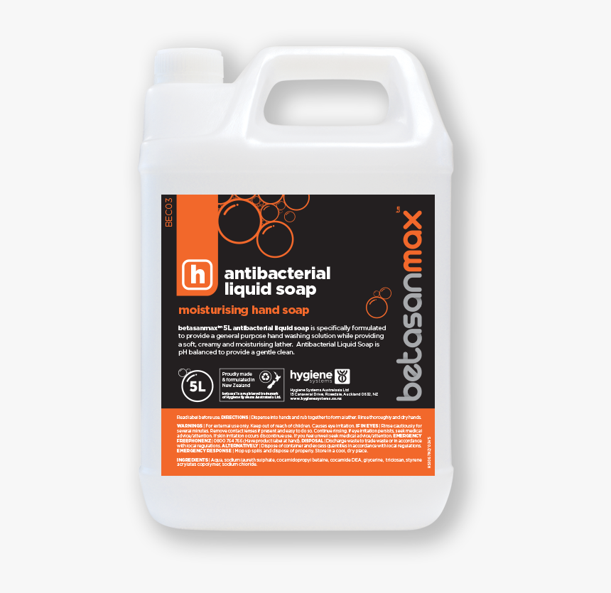Betasanmax Antibac Liquid Soap - Automotive Cleaning, HD Png Download