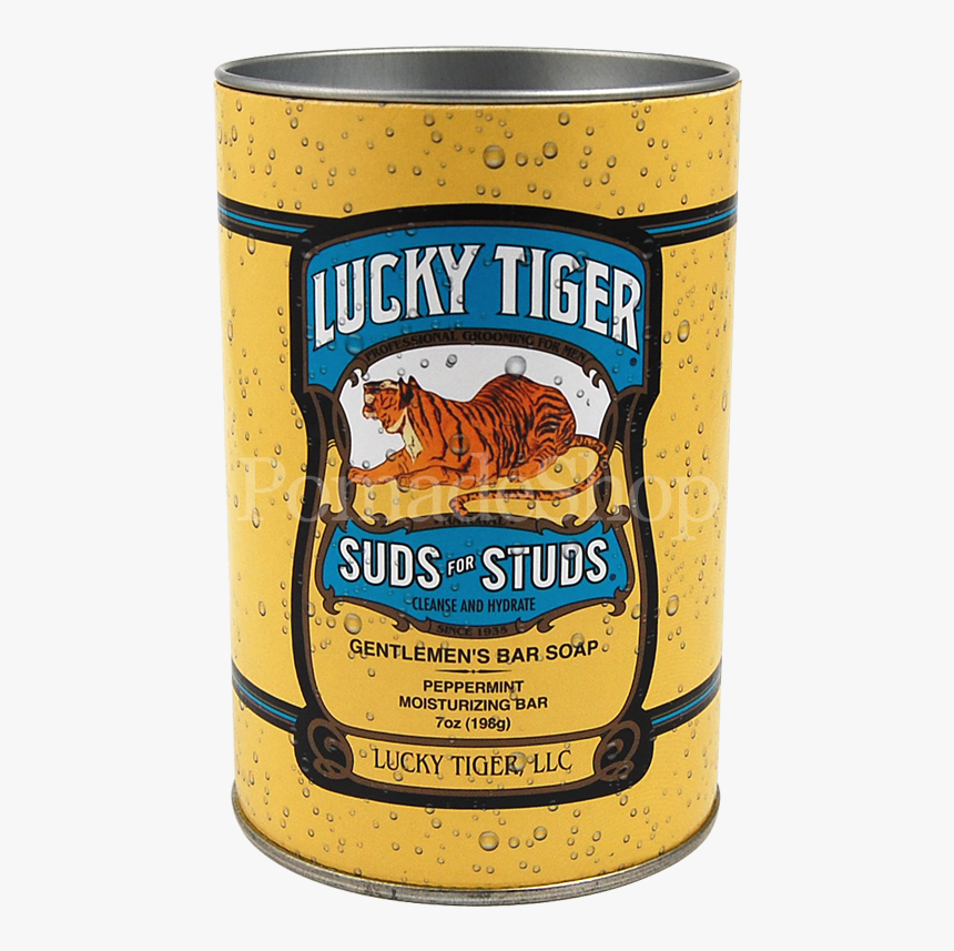 Lucky Tiger Suds For Studs Soap, HD Png Download