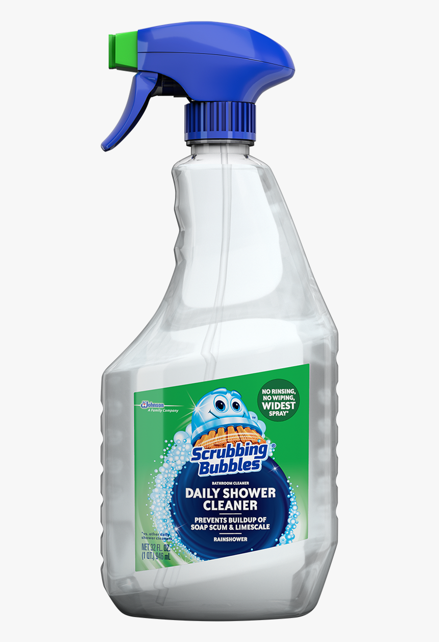 Scrubbing Bubbles Daily Shower Cleaner - Scrubbing Bubbles Shower Glass, HD Png Download