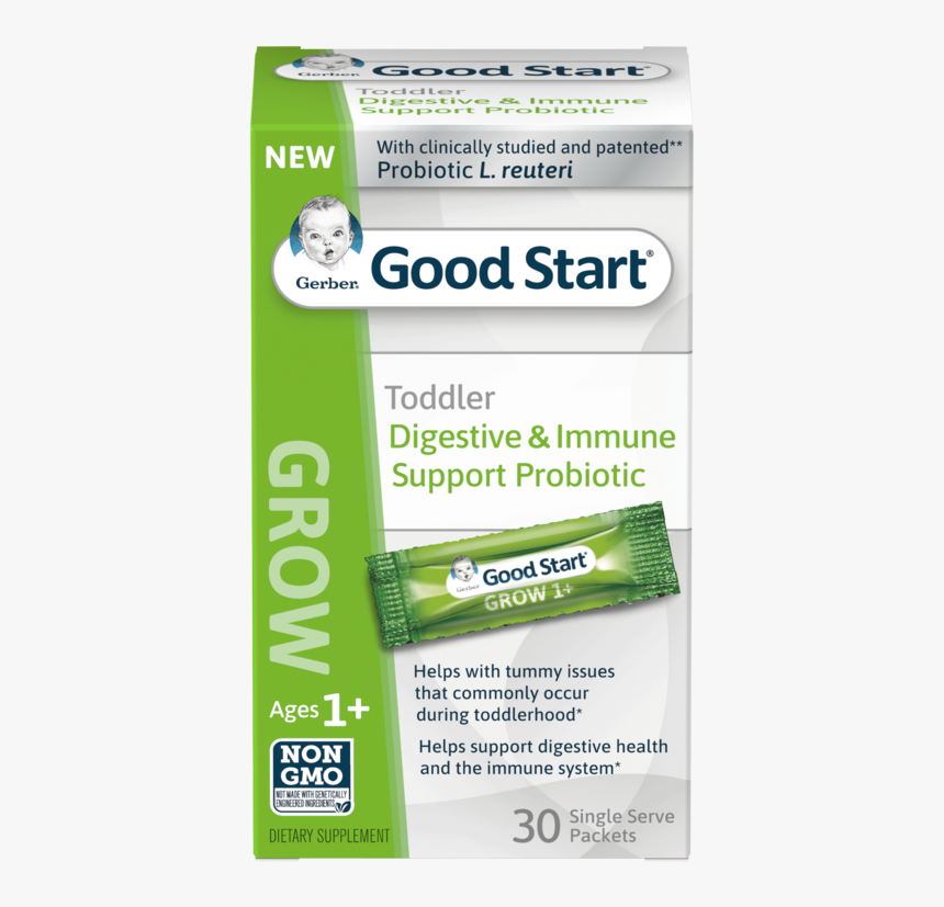 Good Start Grow 1 - Gerber Good Start Grow Toddler Probiotic, HD Png Download