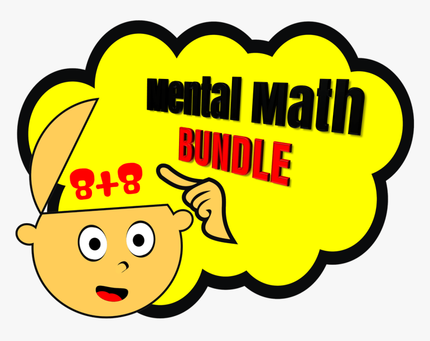 Math Clipart Exercise - Mental Maths Clip Art, HD Png Download