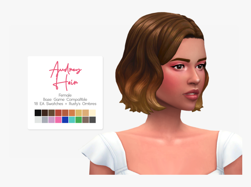 Nolan Sims Audrey Hair, HD Png Download
