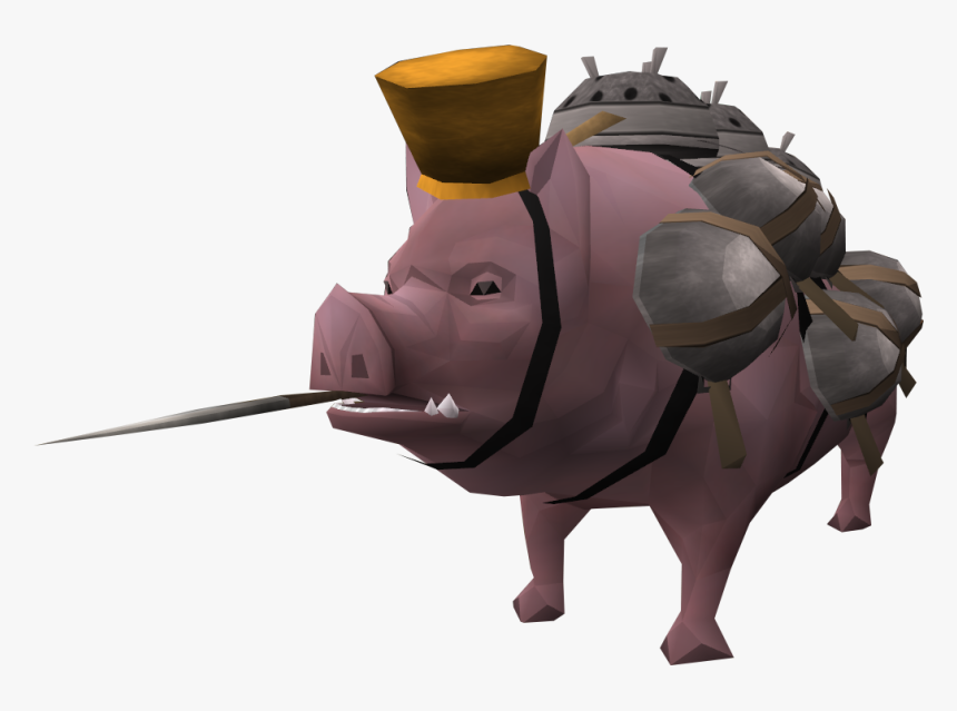 The Runescape Wiki - Pig, HD Png Download