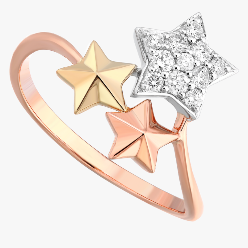 Bling Bling Little Star Ring - Body Jewelry, HD Png Download