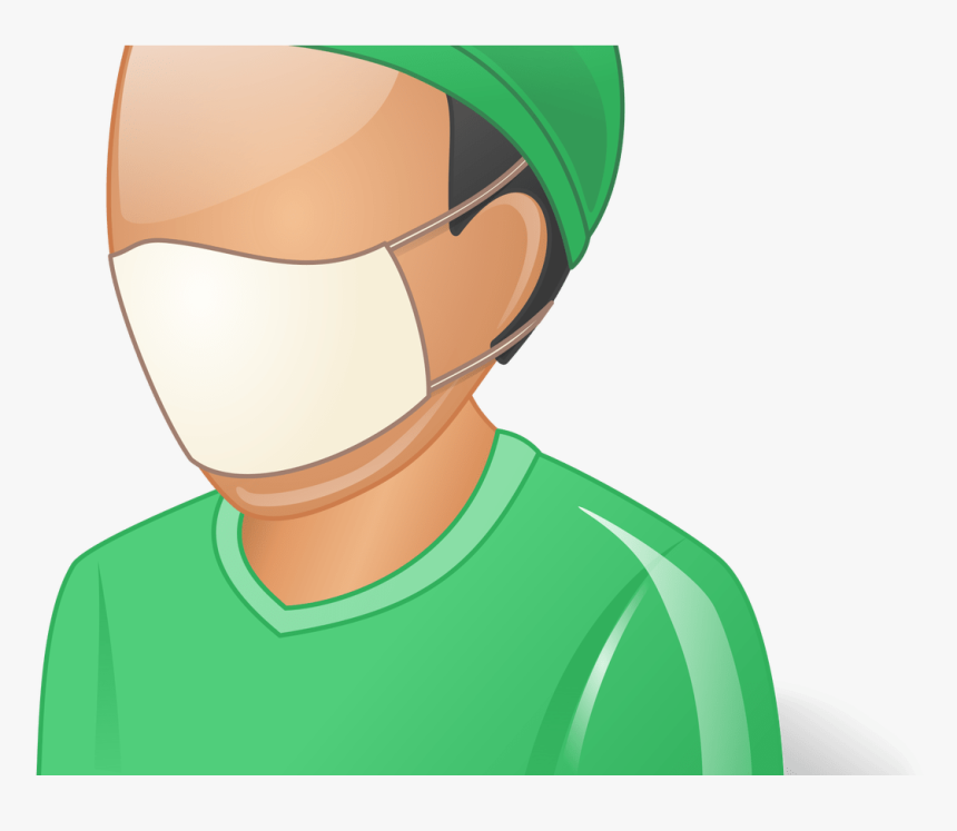 Transparent Cap And Gown Clipart - Draw A Cartoon Surgeon, HD Png Download
