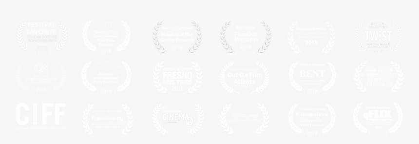 Laurels 16e - Monochrome, HD Png Download