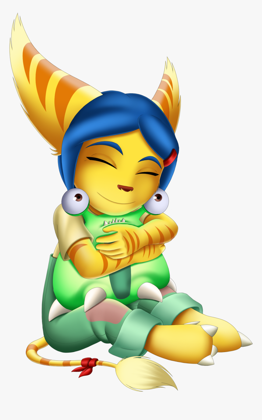 Donna And The Little Alien - Ratchet And Clank Donna, HD Png Download